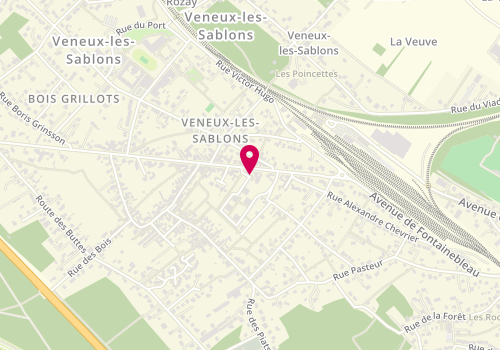 Plan de HUDZIK Grzegorz, Veneux Les Sablons
58 Avenue de Fontainebleau, 77250 Moret-Loing-et-Orvanne