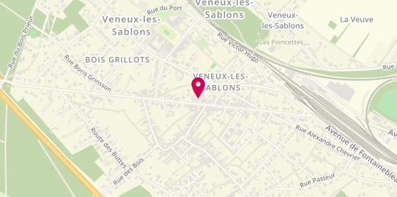 Plan de BANDINI Mélina, 92 avenue de Fontainebleau, 77250 Moret-Loing-et-Orvanne