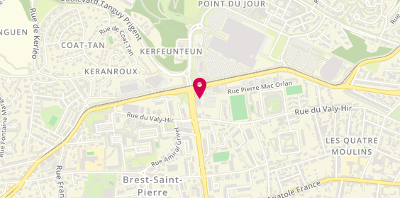 Plan de CORNILY Géraldine, 33 Rue Emile Rousse, 29200 Brest