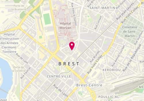 Plan de Noel PEDRENI Béatrice, 4 Rue Dr le Noble, 29200 Brest