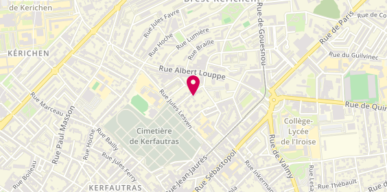 Plan de BEAUMONT Sonia, 15 Rue Dr Charcot, 29200 Brest
