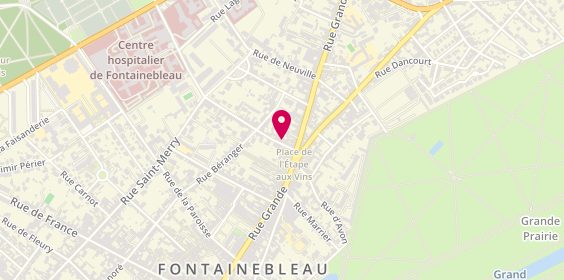 Plan de LALANE Valérie, 6 Rue des Bois, 77300 Fontainebleau