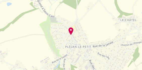 Plan de BURBAN Sylvain, 13 Rue Croix Briand, 22980 Plélan-le-Petit