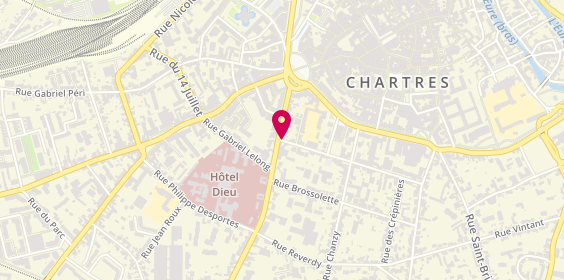 Plan de CHABOCHE QUENTIN LAURENCE, 53 Rue de Chateaudun, 28000 Chartres