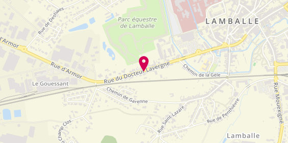 Plan de PIERRE Christophe, 71 Rue Doct Lavergne, 22400 Lamballe