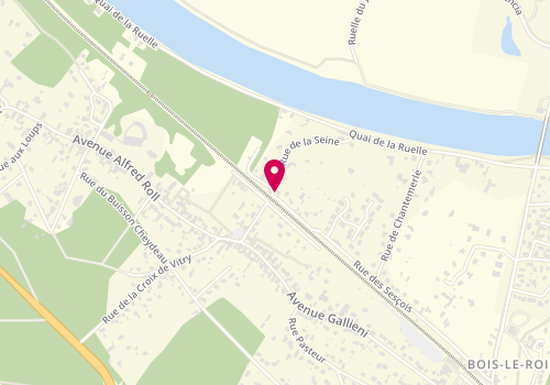 Plan de MARTIN Philippe, Clinique du Pays de Seine
Rue de l'Ile Saint Pierre, 77590 Bois-le-Roi