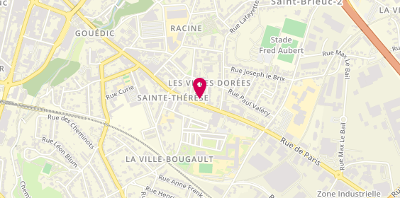 Plan de LEMARCHAND Aude, 23 Rue du Dr Rahuel, 22000 Saint-Brieuc