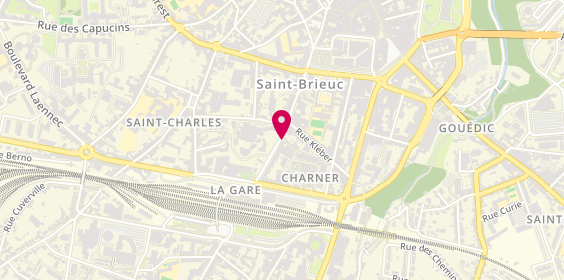 Plan de TROADEC Jean Charles, 31 Rue de la Gare, 22000 Saint-Brieuc