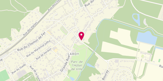 Plan de Martin HOPPENOT - Psychologue Lardy Étréchy Arpajon, 2 Rue du Pont de l'Hêtre, 91510 Lardy