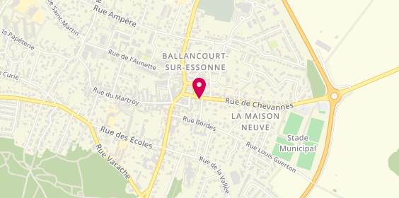 Plan de MIGLIORINI Anne, 8 Rue de Chevannes, 91610 Ballancourt-sur-Essonne