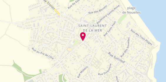 Plan de THOMINIAUX Christian, Saint Laurent de la Mer 16 Rue Eglise, 22190 Plérin