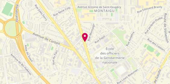 Plan de DENIA Kamel, 6 Avenue Georges Pompidou, 77000 Melun