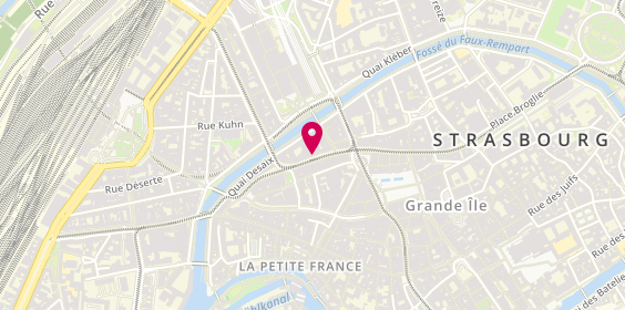 Plan de BOSCH-LECKLER Estelle, 29 Rue du Vieux-Marché-Aux-Vins, 67000 Strasbourg