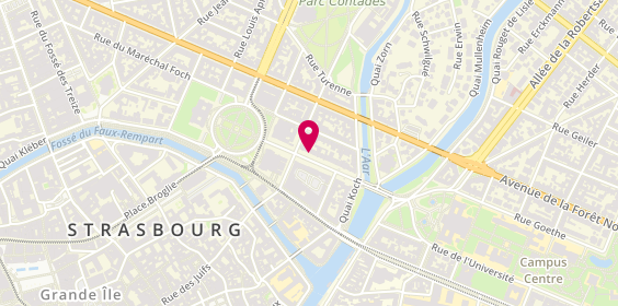 Plan de GROSS Philippe, 3 Avenue de la Liberte, 67000 Strasbourg