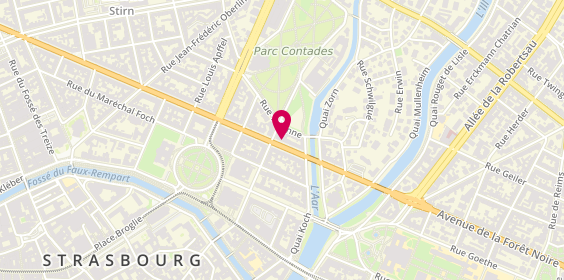 Plan de HAEGELI Bernard, 8 Avenue des Vosges, 67000 Strasbourg