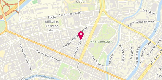 Plan de KRAUSE Mitra, 26 Rue Louis Apffel, 67000 Strasbourg