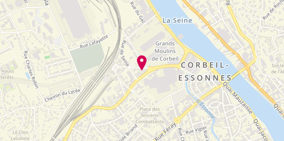 Plan de GARNIER-Dujaric Florence, 29 avenue Darblay, 91100 Corbeil-Essonnes