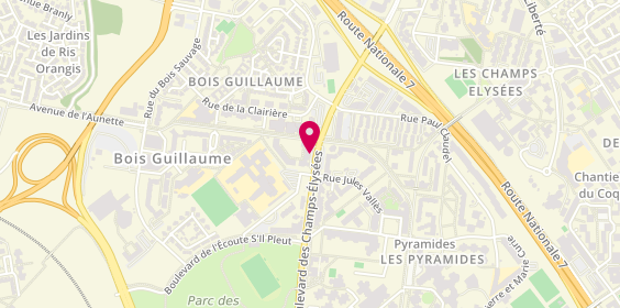 Plan de IOUALALEN Mustapha, 170 Avenue des Champs Elysées, 91000 Évry-Courcouronnes