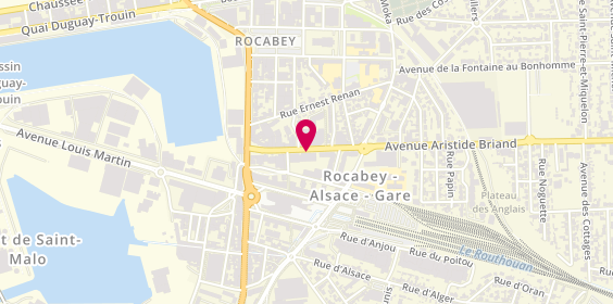 Plan de DUMEZ Laurent, 18 avenue Jean Jaurès, 35400 Saint-Malo