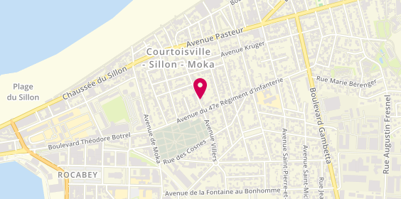 Plan de BONNAMY Caroline, 27 avenue de Villers, 35400 Saint-Malo
