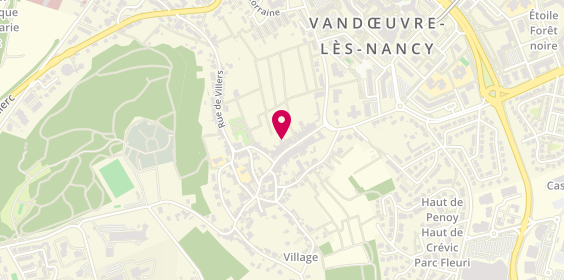 Plan de TOUNKARA Serrurier Virginie, 25 Rue Gambetta, 54500 Vandœuvre-lès-Nancy