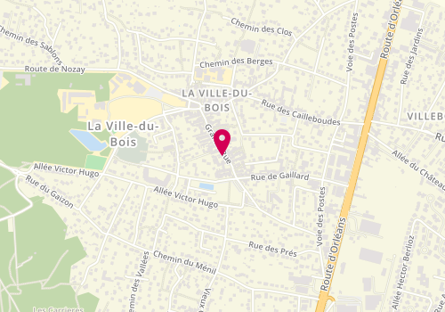 Plan de TOUEIX EMMANUELLE Roy, 38 Grande Rue, 91620 La Ville-du-Bois