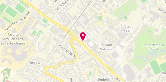 Plan de PABLO Dominique, 4 Rue du Luxembourg, 54500 Vandoeuvre