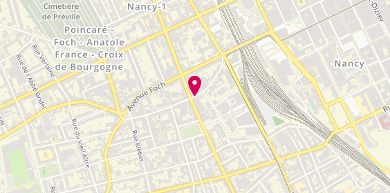Plan de RONCHI Alexandra, Scm Ronchi Nguyen
31 Rue de la Commanderie, 54000 Nancy