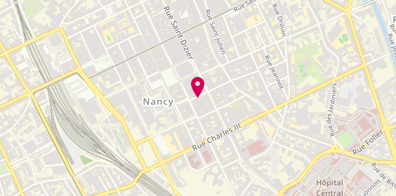 Plan de CONSIGNY Philippe, 43 Rue de la Hache, 54000 Nancy