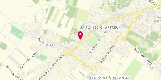 Plan de Paul LEVI - Psychologue Saulx les Chartreux, 72 Rue de la Division Leclerc, 91160 Saulx-les-Chartreux