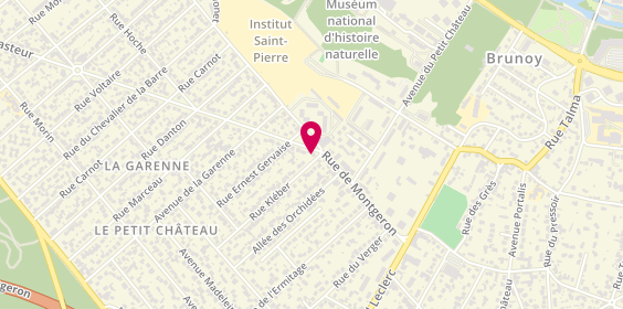 Plan de GAUTHIER-ROBERT Delphine, 1 avenue du Général Goutierre, 91800 Brunoy
