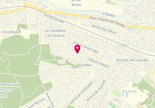 Plan de GUILLAUME Marie Emmanuell, 40 Avenue Voltaire, 91440 Bures-sur-Yvette