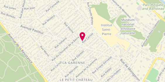 Plan de Eléonore Bourdon - Psychologue, 53 Rue Carnot, 91330 Yerres