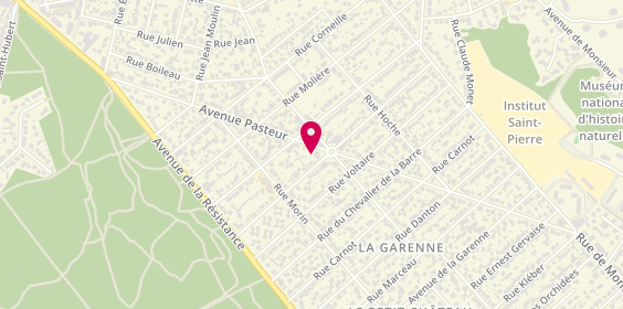 Plan de Isabelle MAGNE - Psychologue, 56 avenue Pasteur, 91330 Yerres