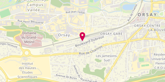Plan de VELLUTINI Pierre, 10 Boulevard Dubreuil, 91400 Orsay