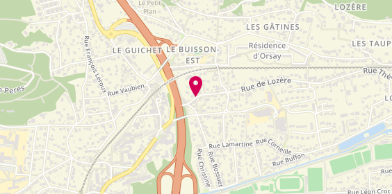 Plan de VIENET LEGUE Jacques, 20 Rue de Lozere, 91400 Orsay