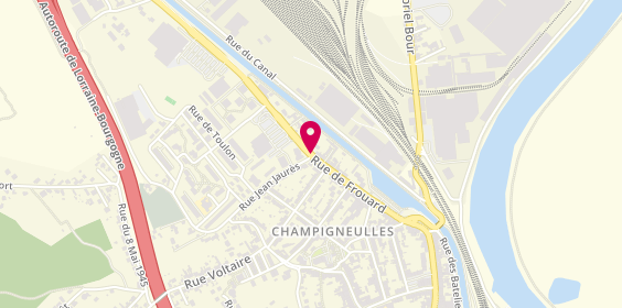 Plan de Enodig Séverine, 34 Rue Frouard, 54250 Champigneulles