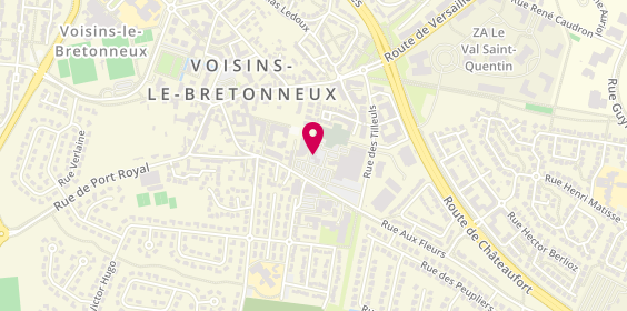 Plan de Bénédicte FOUBERT, Psychologue, 35 Rue Aux Fleurs, 78960 Voisins-le-Bretonneux