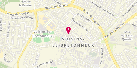 Plan de BOUSSIOUS Sandrine, 8 Rue de la Bergerie, 78960 Voisins-le-Bretonneux