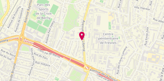 Plan de BEIGNET Frédérique, 1 Rue Louis Lépine, 94260 Fresnes