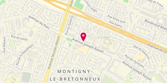 Plan de ANDRE Marie-Claire, 15 avenue Joseph Kessel, 78180 Montigny-le-Bretonneux