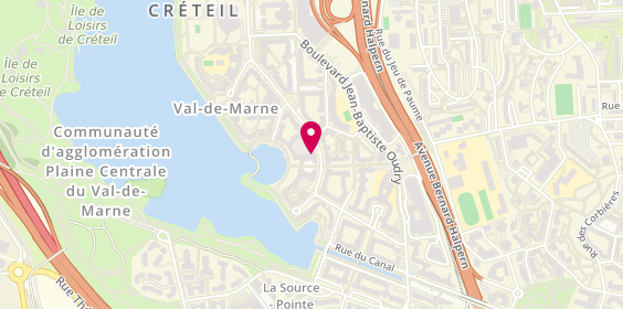 Plan de GIMBERT Valérie, 52 avenue du Général Pierre Billotte, 94000 Créteil