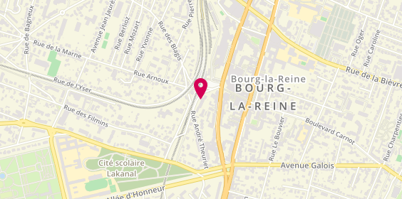 Plan de BRUS Marie, 5 Rue André Theuriet, 92340 Bourg-la-Reine