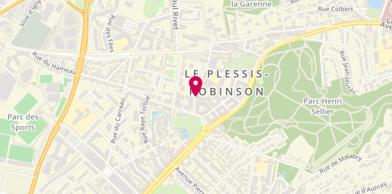 Plan de ALLARD Sandrine, 9 Rue de la Ferme, 92350 Le Plessis-Robinson