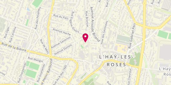 Plan de Céline MARDELET - Psychologue, 1 Rue de la Pléiade, 94240 L'Haÿ-les-Roses