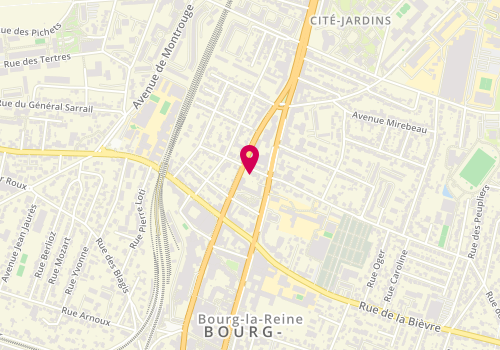 Plan de YERANIAN Laetitia, 31 Boulevard du Maréchal Joffre, 92340 Bourg-la-Reine