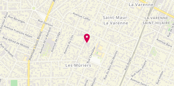 Plan de LAFON-PACHOT Laure, 39 Bis Av. De Bonneuil, 94210 Saint-Maur-des-Fossés