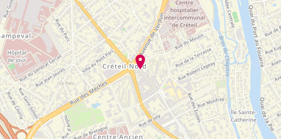 Plan de ALEMANT Béatrice, 9 Rue du Général Leclerc, 94000 Créteil