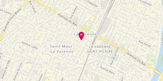 Plan de Psychologue Anaëlle COURAU, 8 avenue Michelet, 94210 Saint-Maur-des-Fossés
