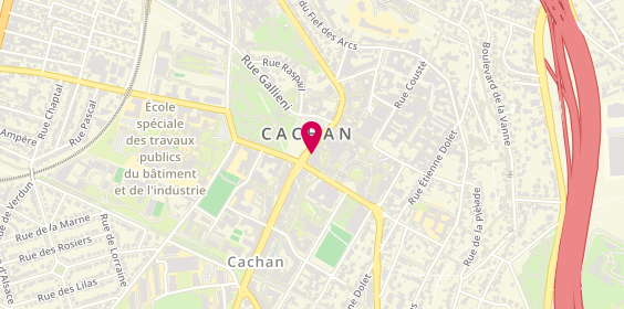 Plan de GERIN Philippe, 9 Rue Camille Desmoulins, 94230 Cachan